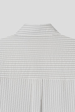 Textured Stripe Seersucker Shirt
