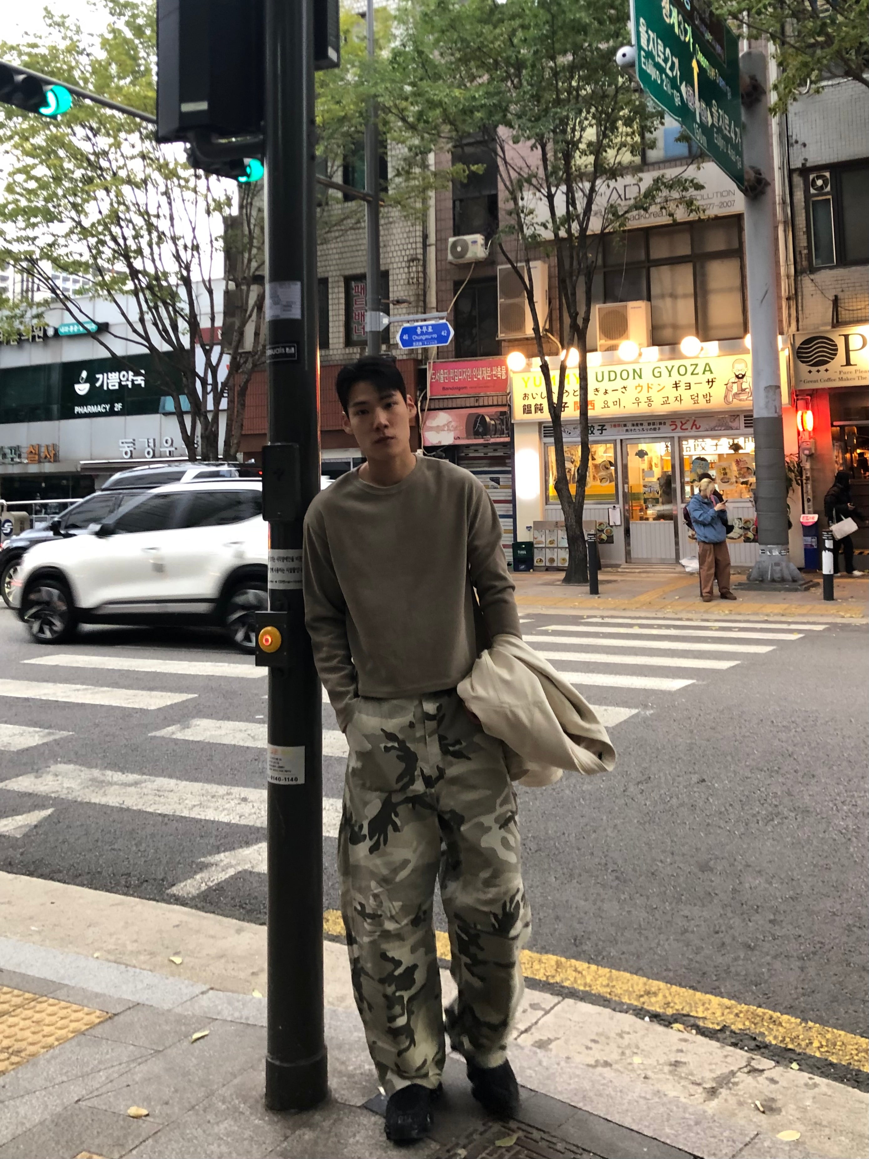 Waffle Knit Crop Long Sleeve