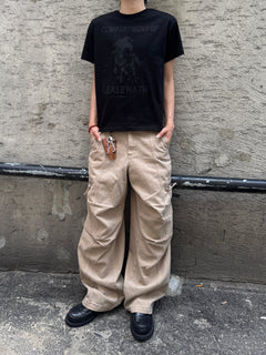 Panel-Dyed Cargo Pants