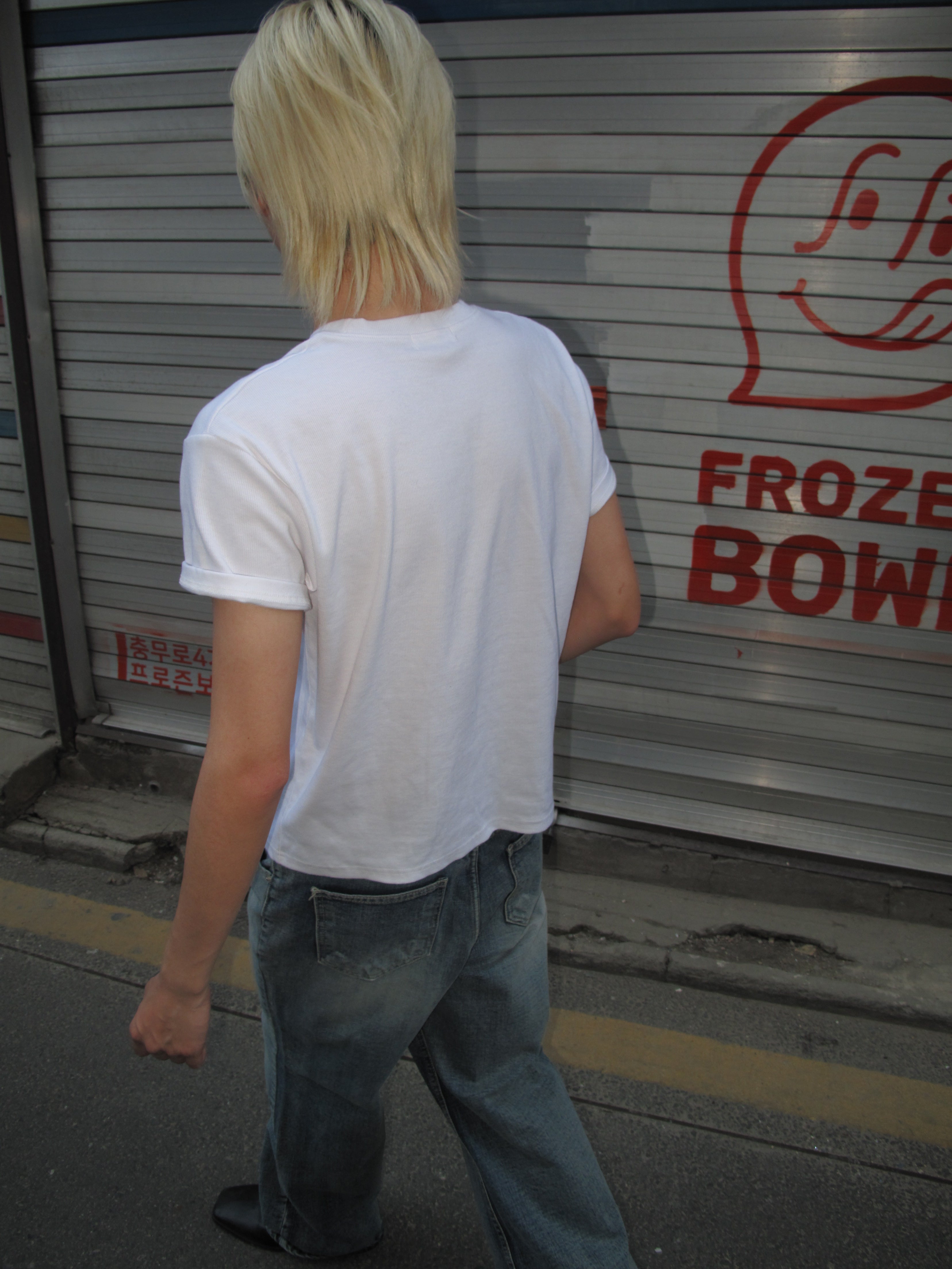 Ribbed Muscle-Fit Crew T-Shirt