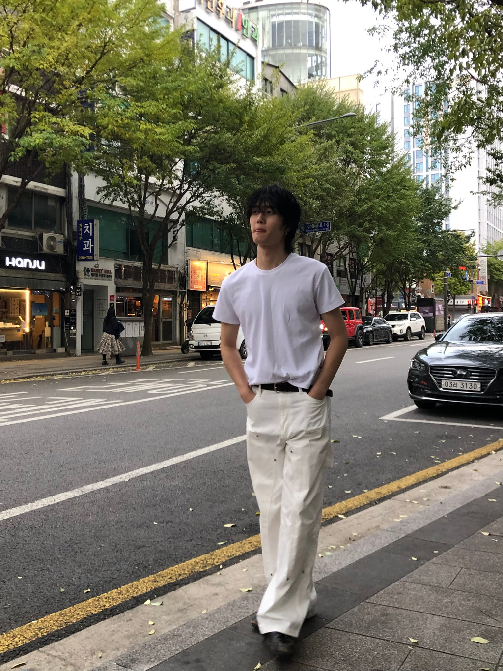 Carpenter pants in edit