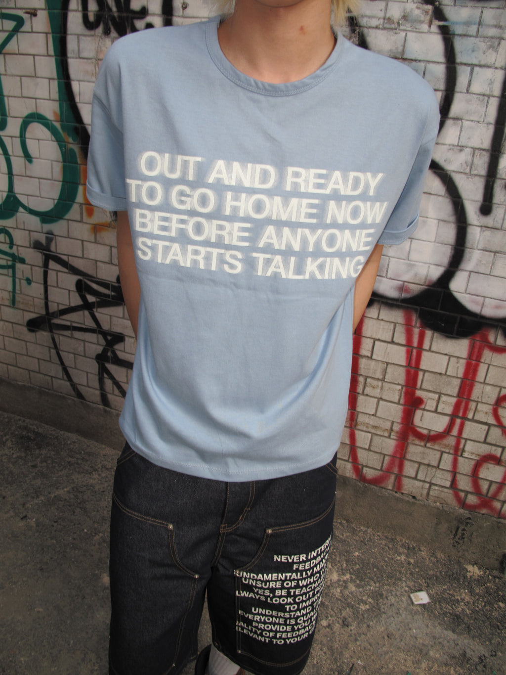 Out and Ready Graphic Cotton T-Shirt