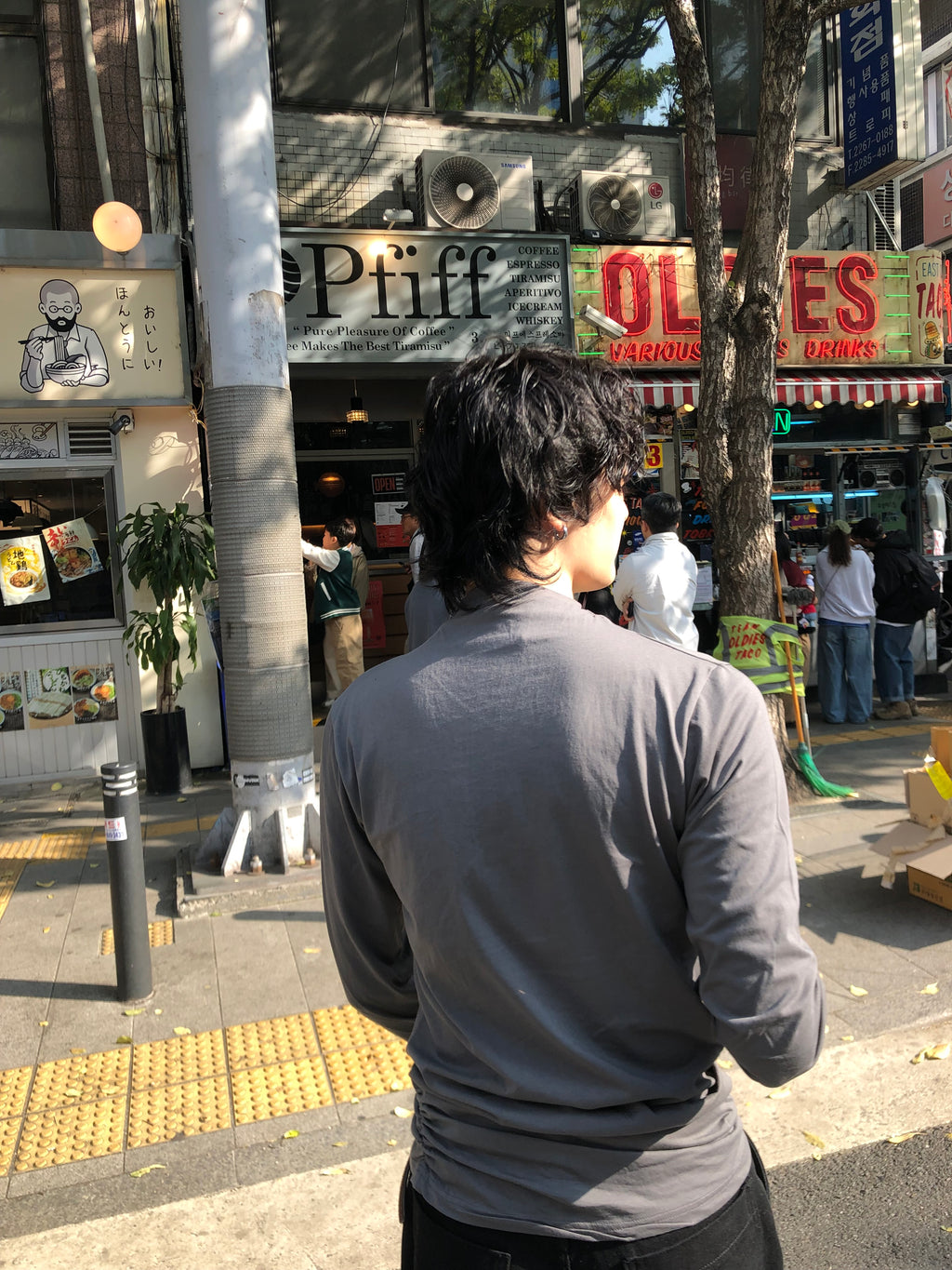 Soft Shirring Long Sleeve Top