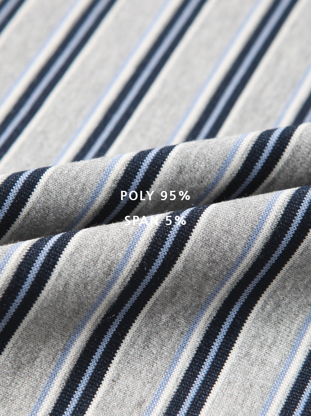 Soft Stretch Stripe Long Sleeve Tee