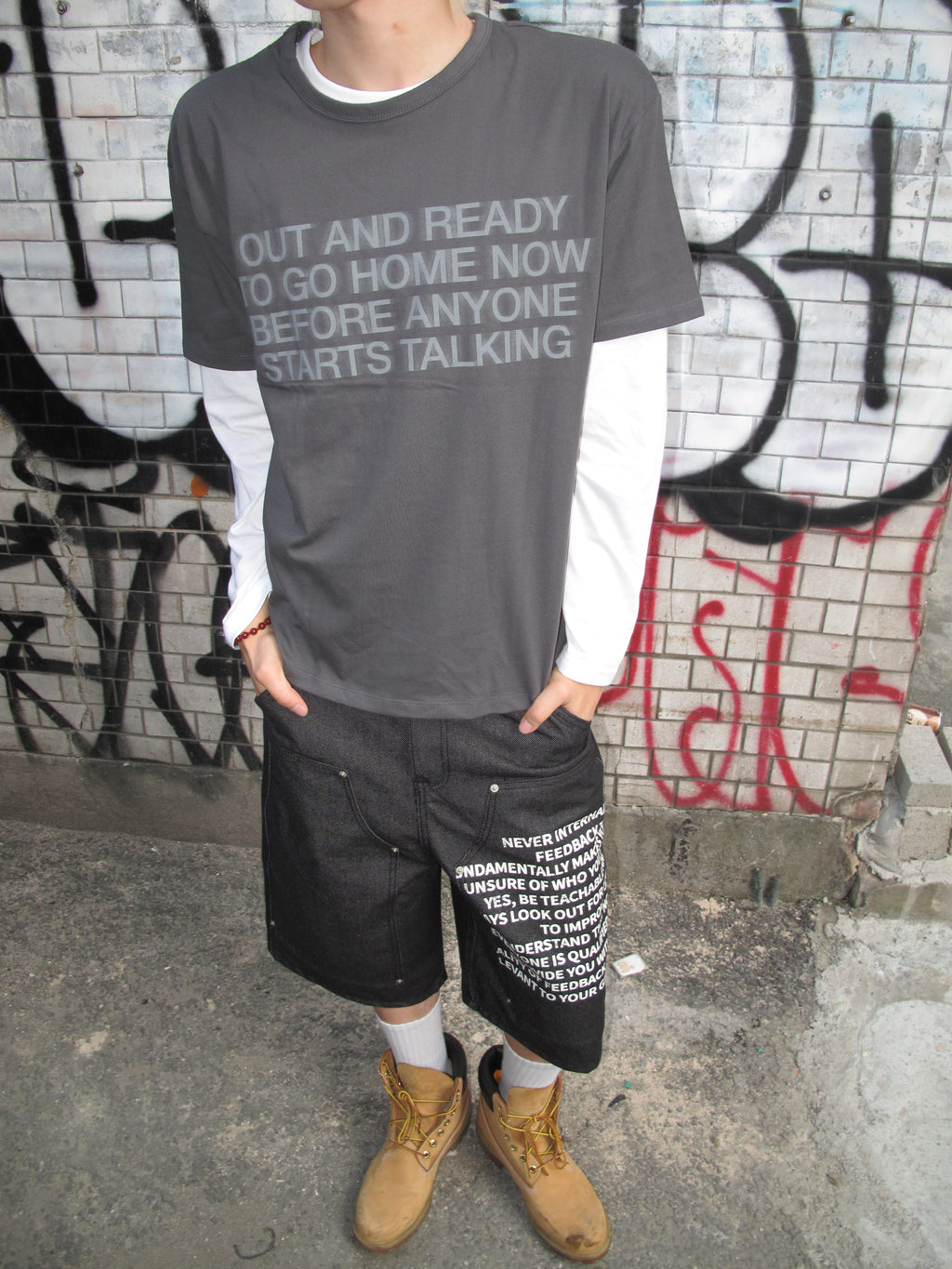 Out and Ready Graphic Cotton T-Shirt
