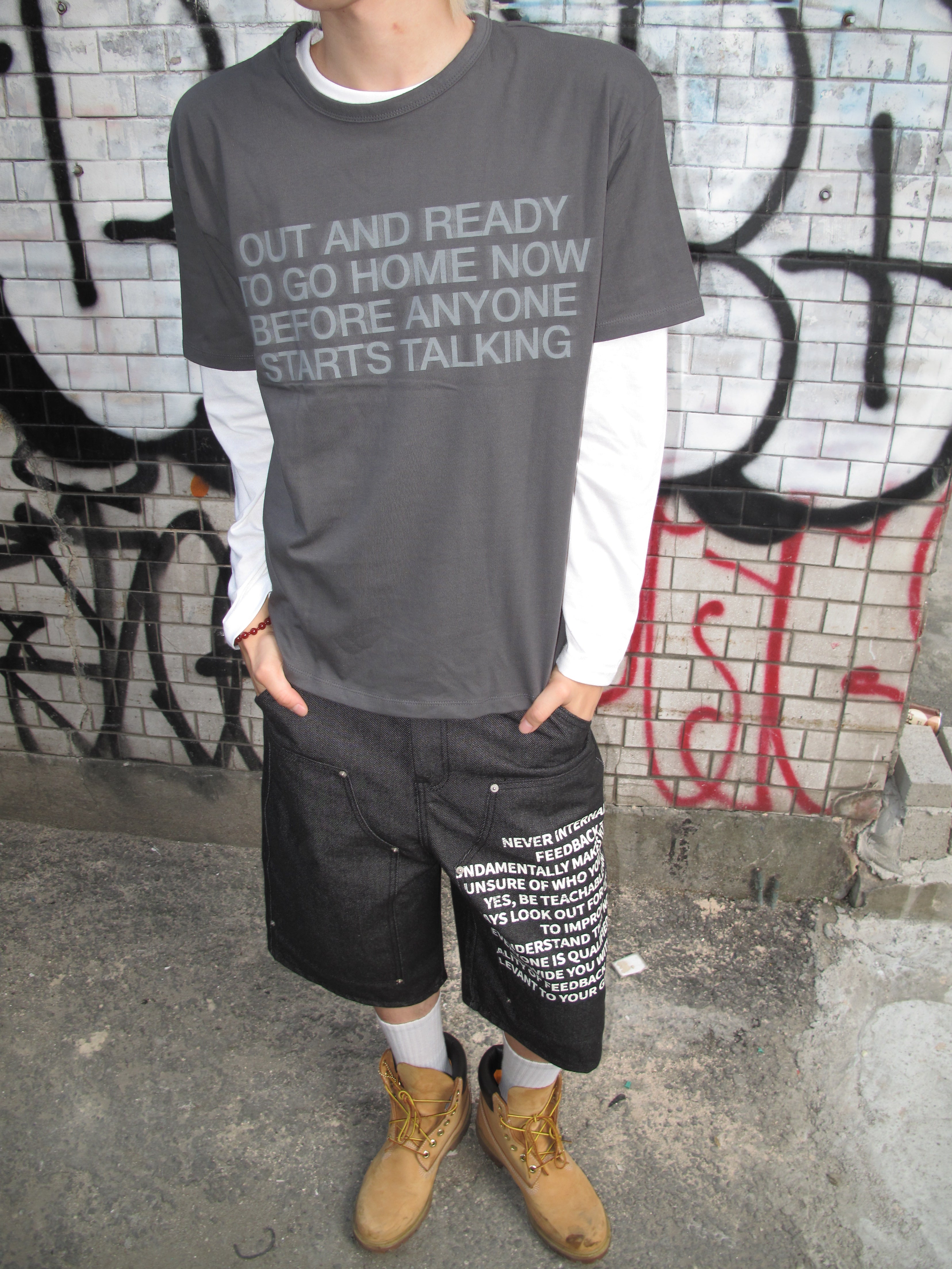 Out and Ready Graphic Cotton T-Shirt