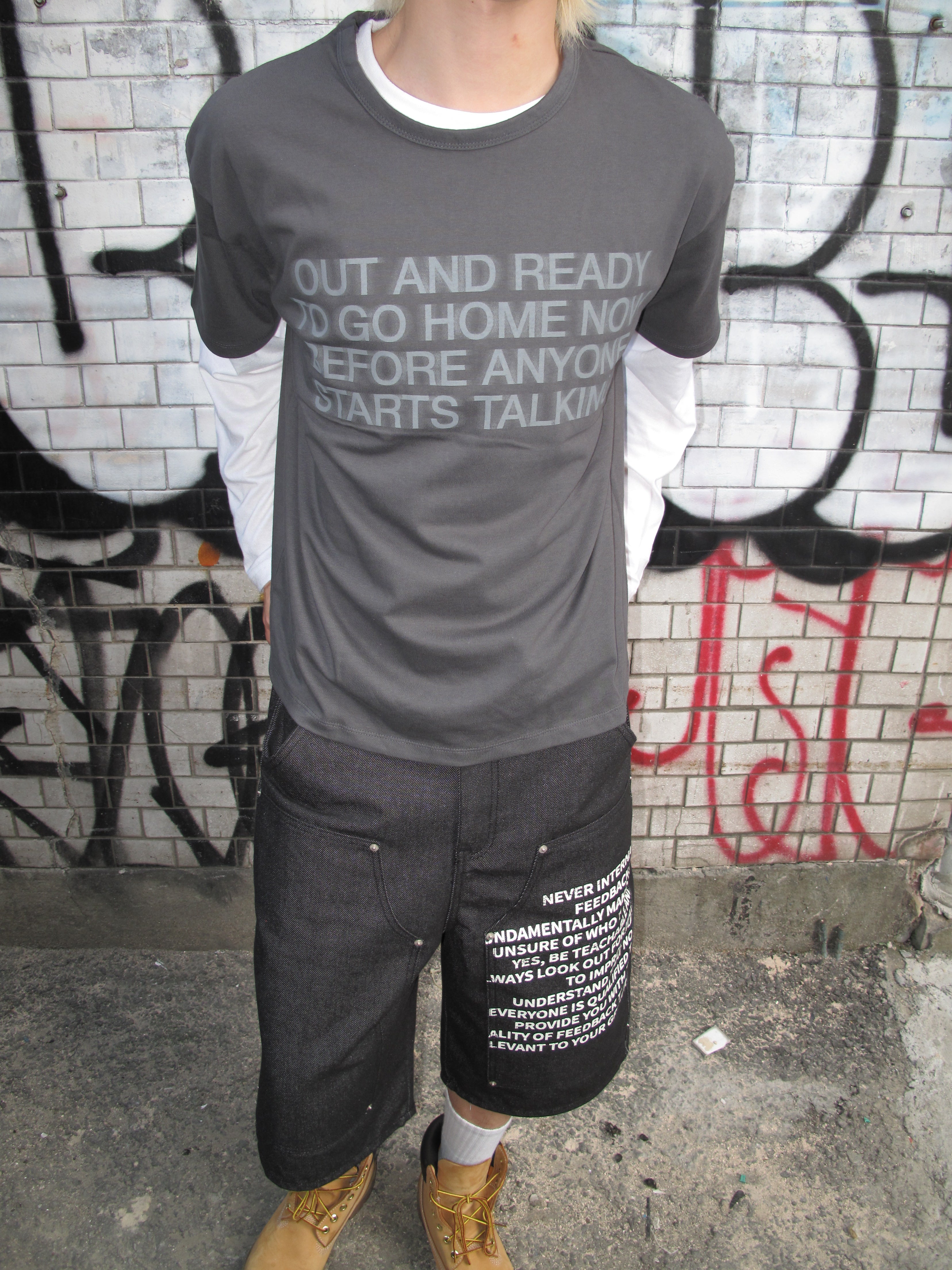 Out and Ready Graphic Cotton T-Shirt