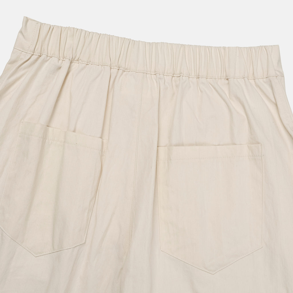 Half-Banded Cargo Bootcut Pants