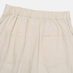 Half-Banded Cargo Bootcut Pants