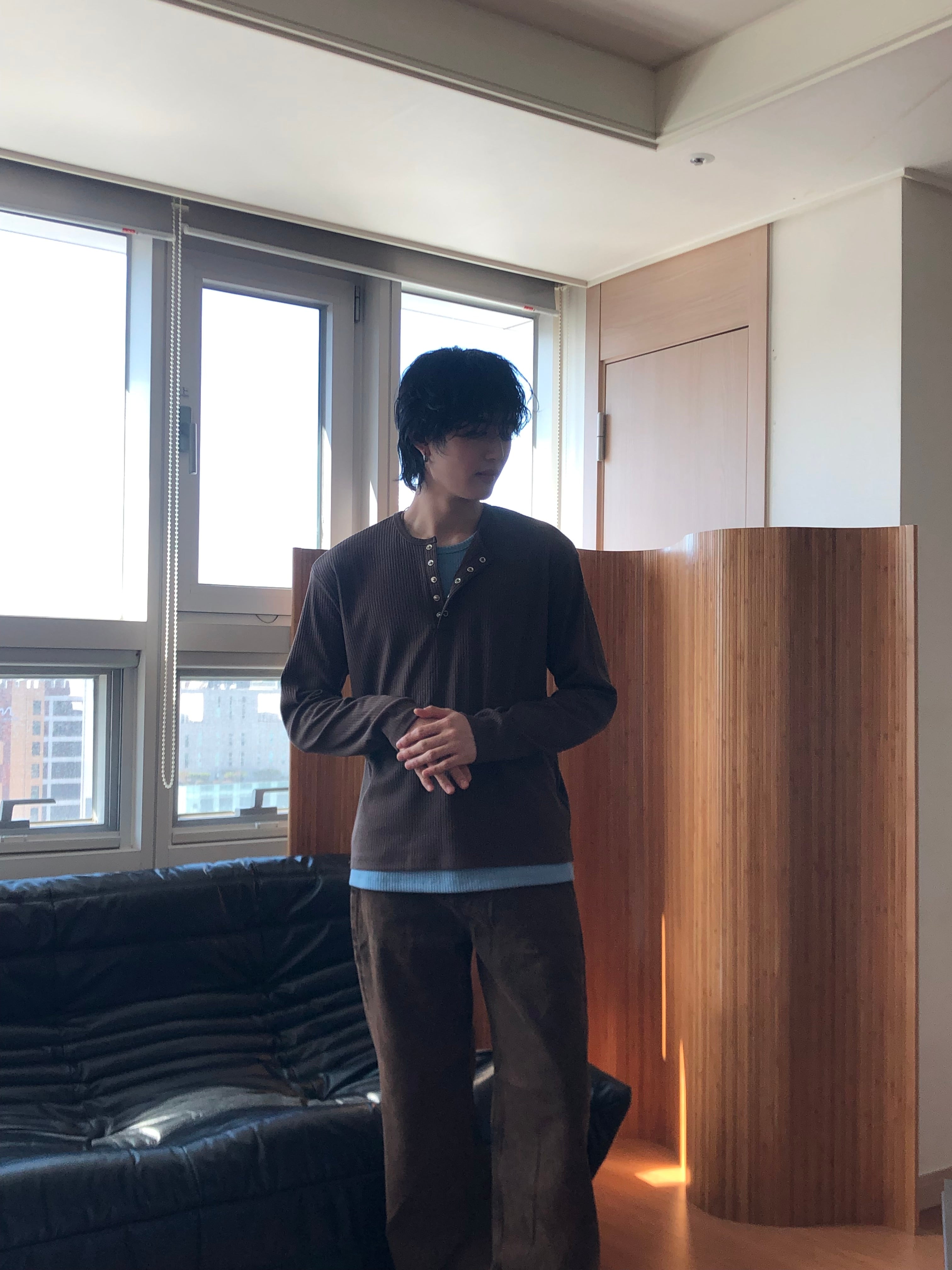 Essential Layering Ribbed Henley