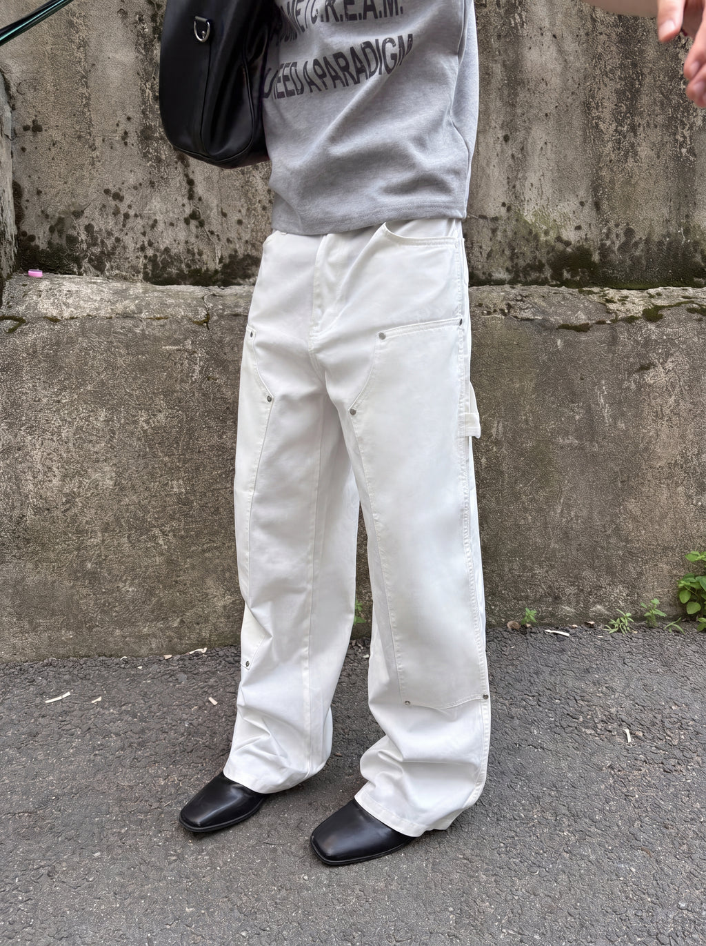 Double-Knee Cotton Work Pants