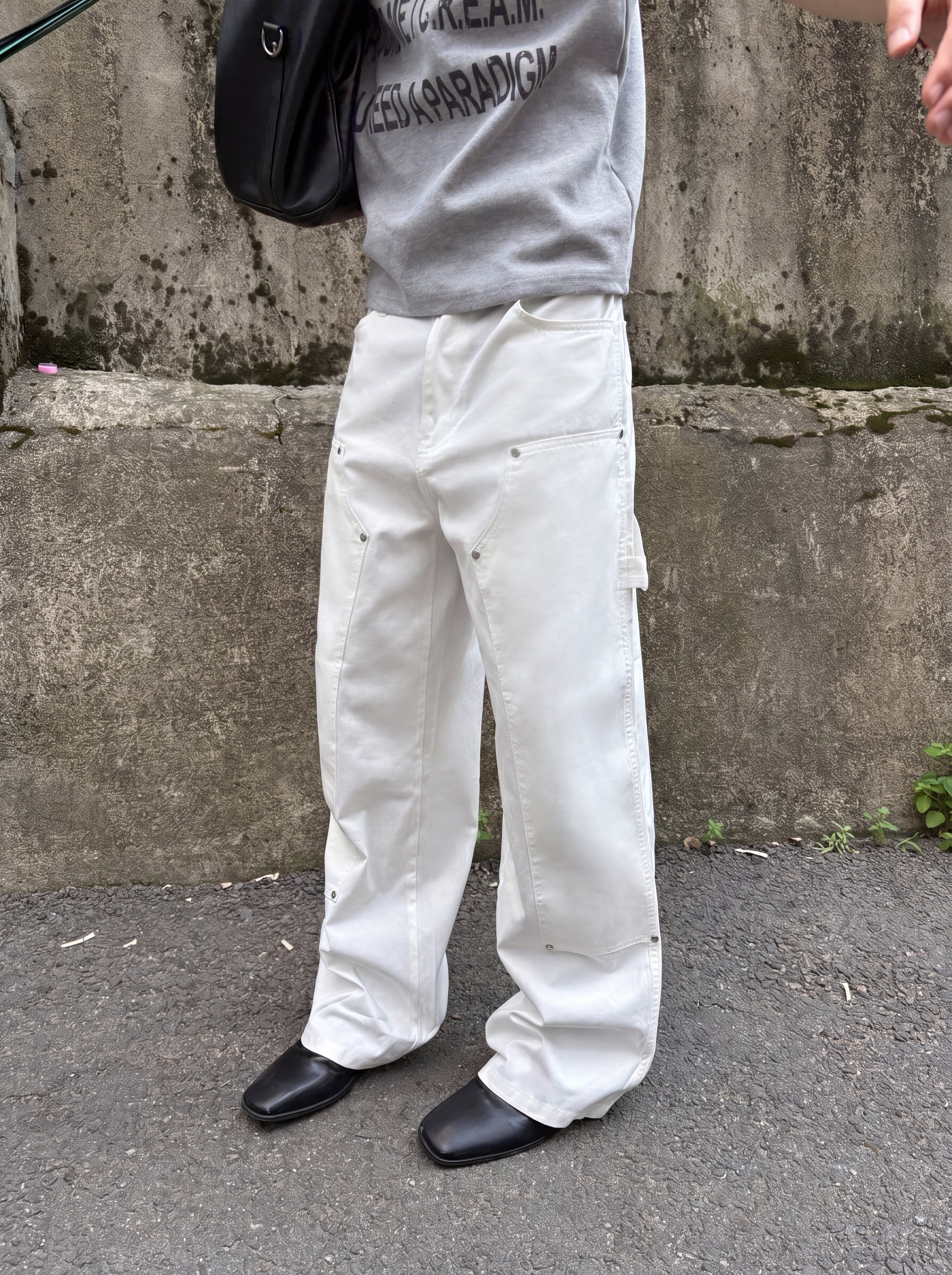 Double-Knee Cotton Work Pants