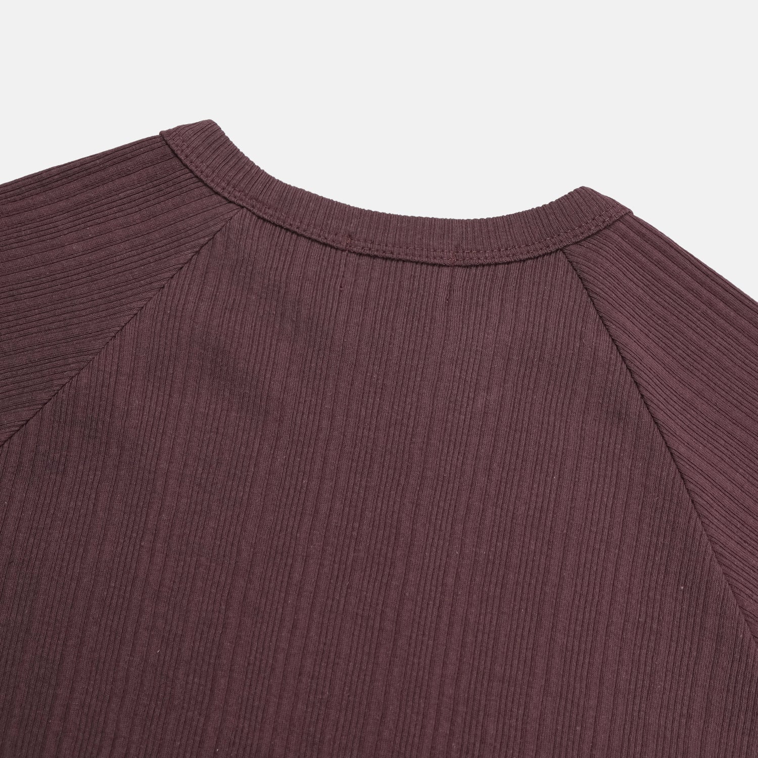 Side-Zip Ribbed Short Sleeve Knit Top