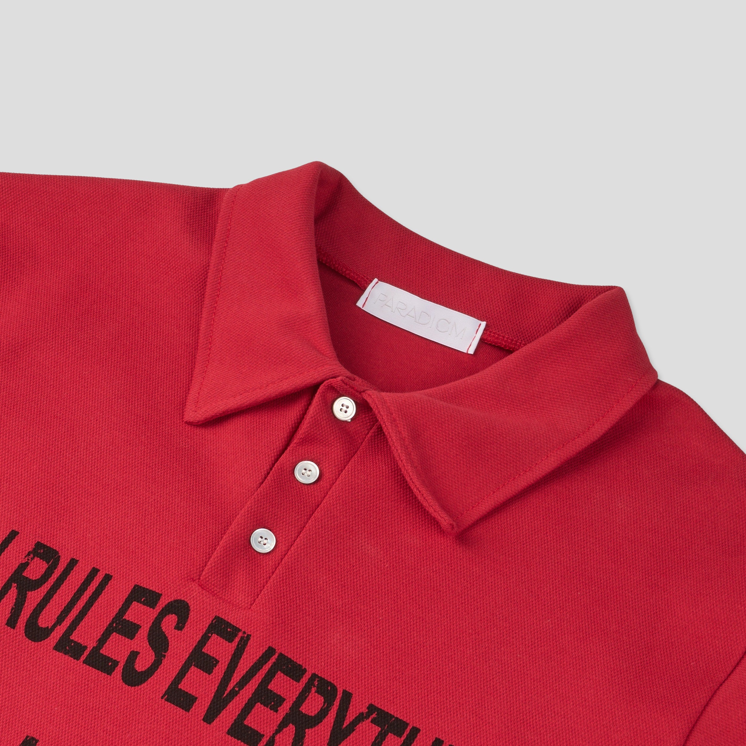 Graphic Slim-Fit Pique Polo Shirt