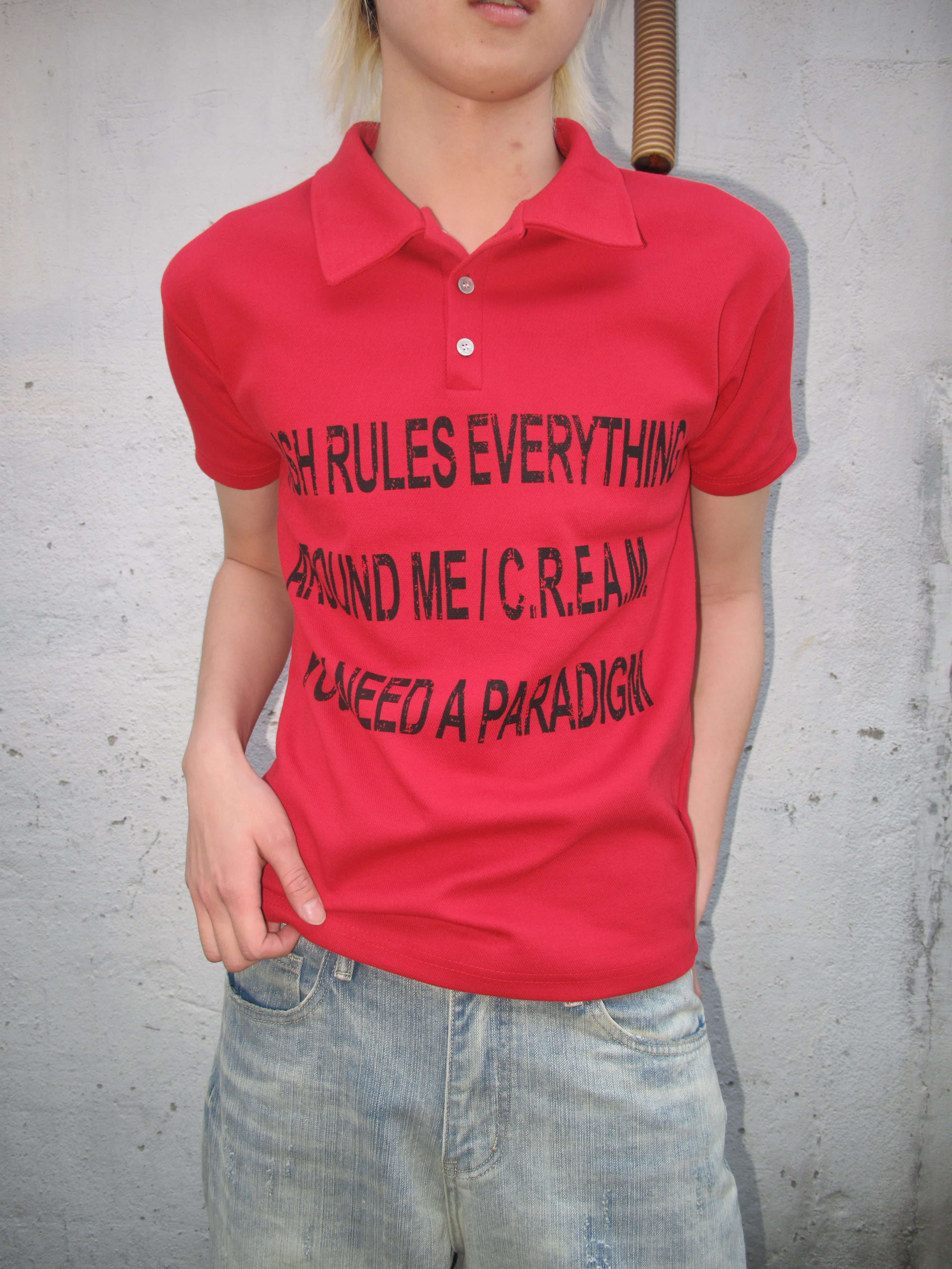 Graphic Slim-Fit Pique Polo Shirt