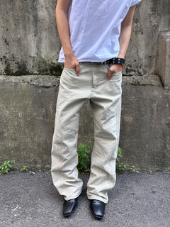 Washed Seam Flare Pants