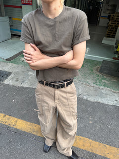 Ribbed Muscle-Fit Crew T-Shirt