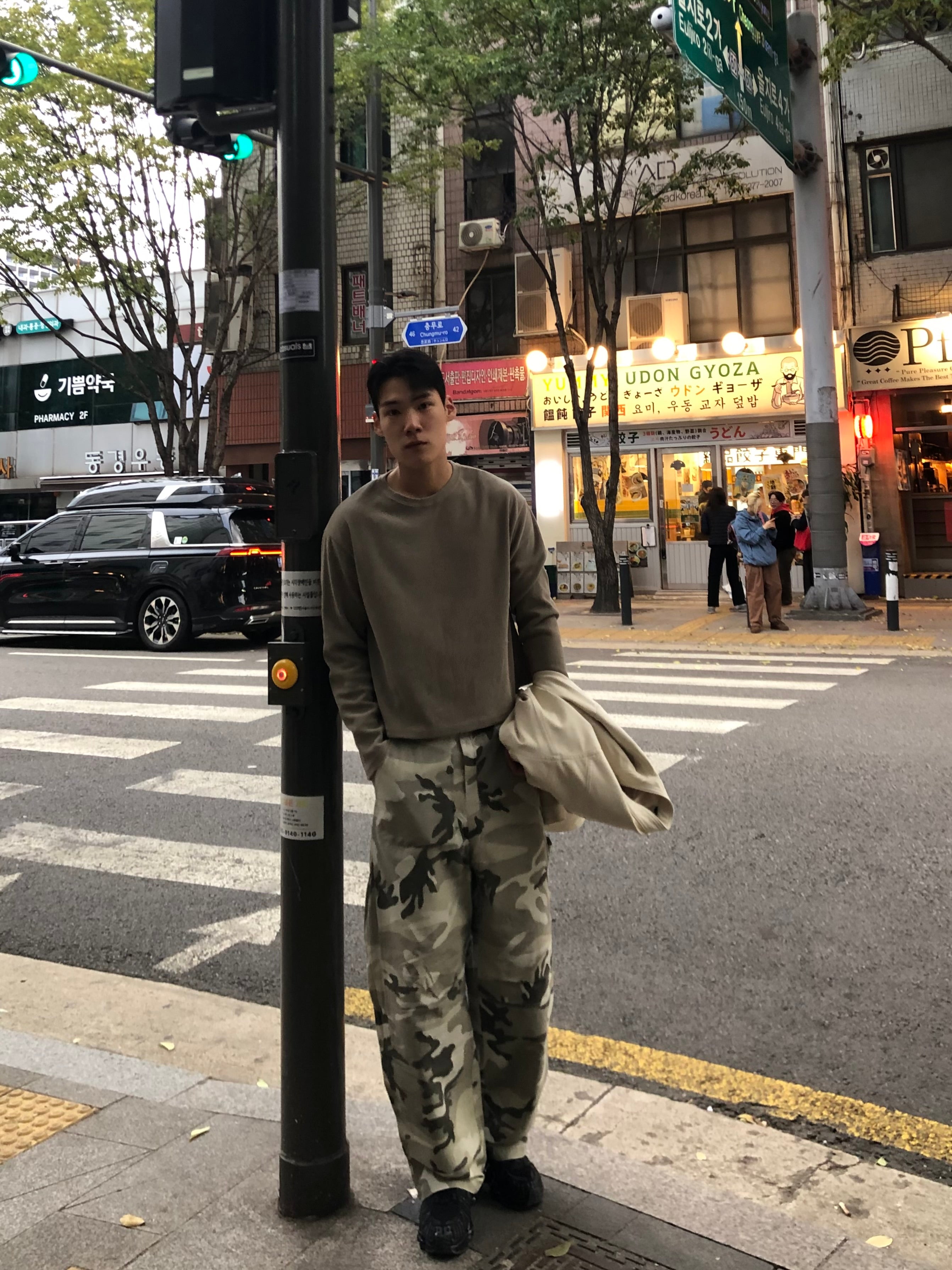 Waffle Knit Crop Long Sleeve