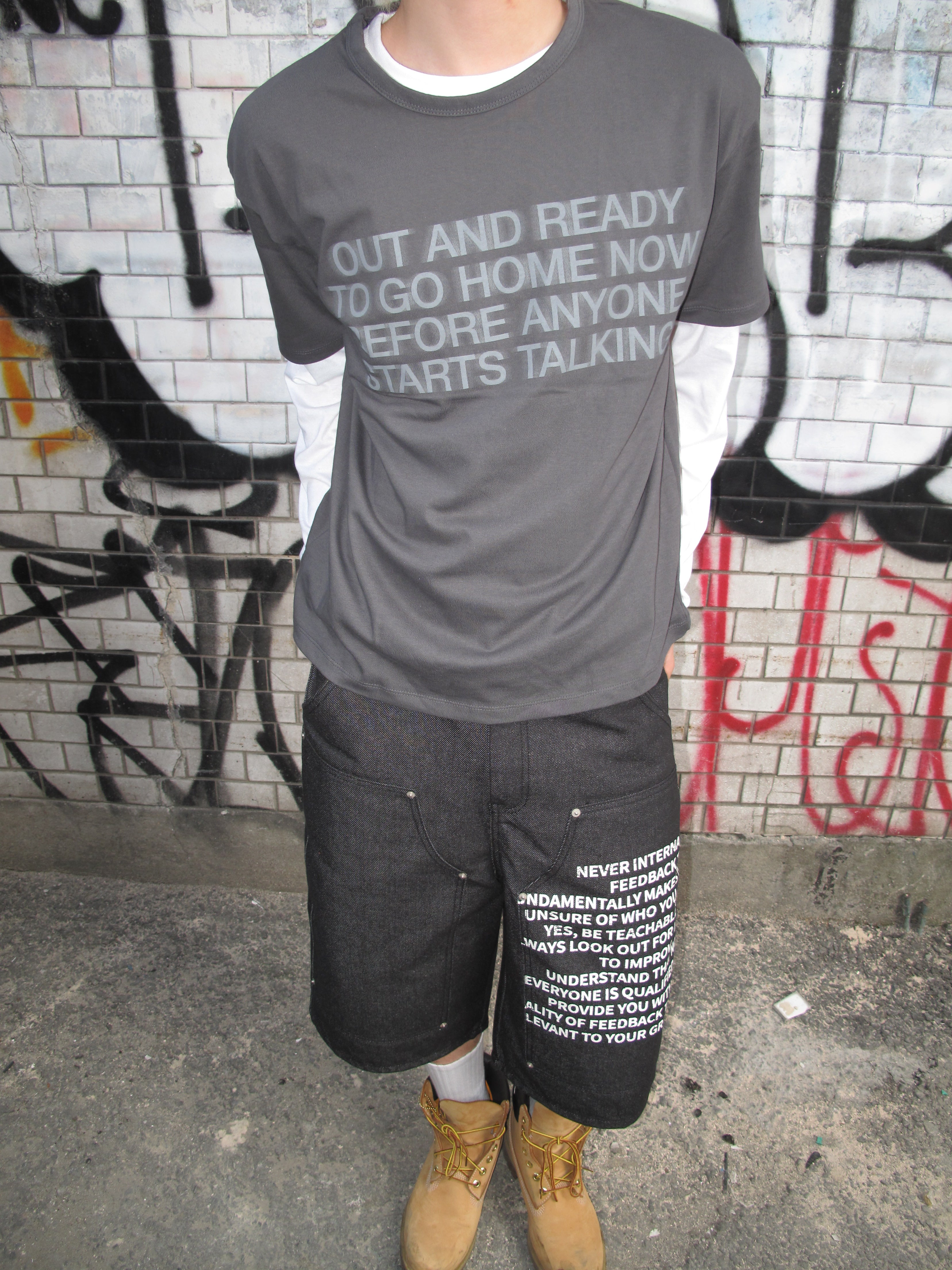 Out and Ready Graphic Cotton T-Shirt