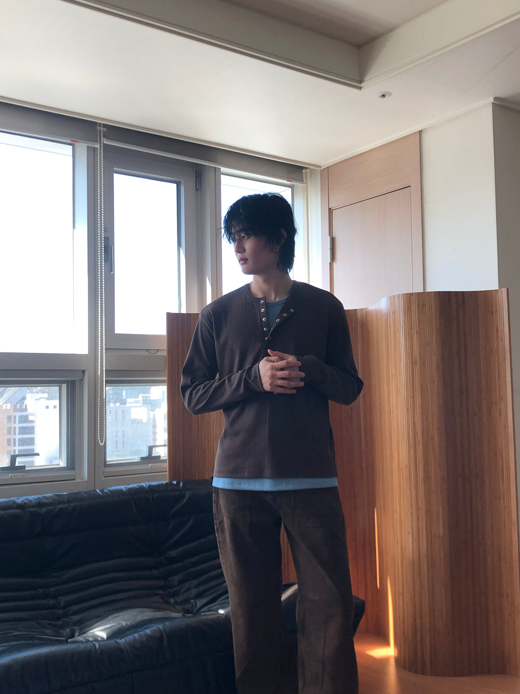 Essential Layering Ribbed Henley