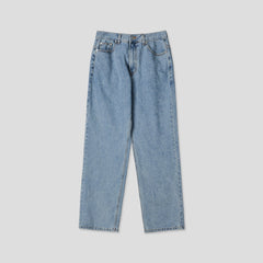 Carry Over Embroidery Wide Denim Pants
