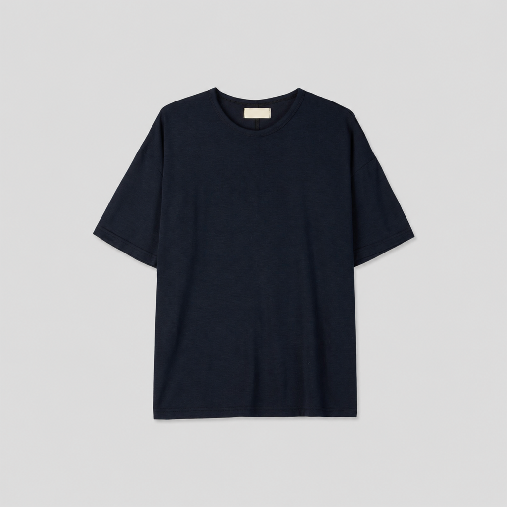 Layered-Cut Short Sleeve Tee