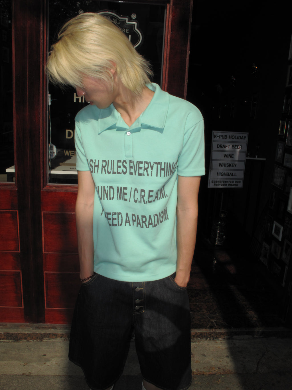 Graphic Slim-Fit Pique Polo Shirt