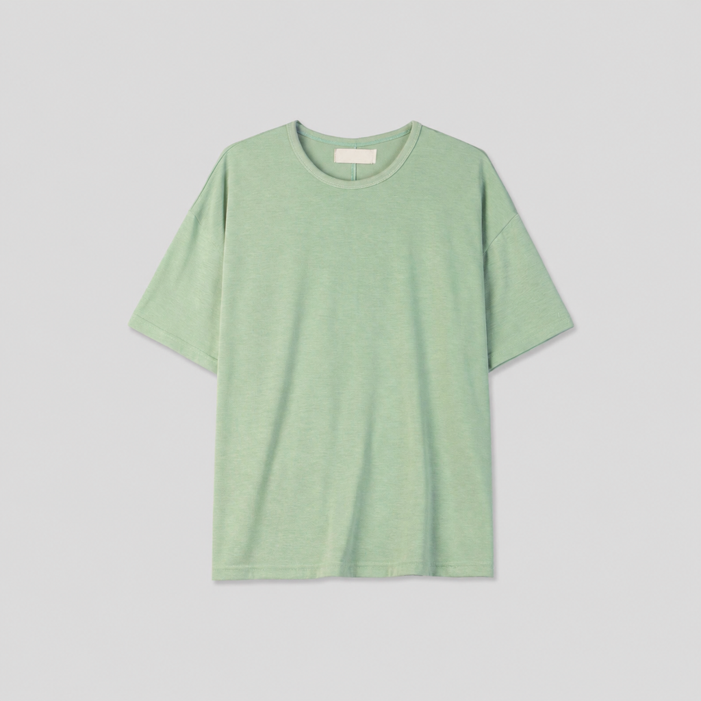 Layered-Cut Short Sleeve Tee