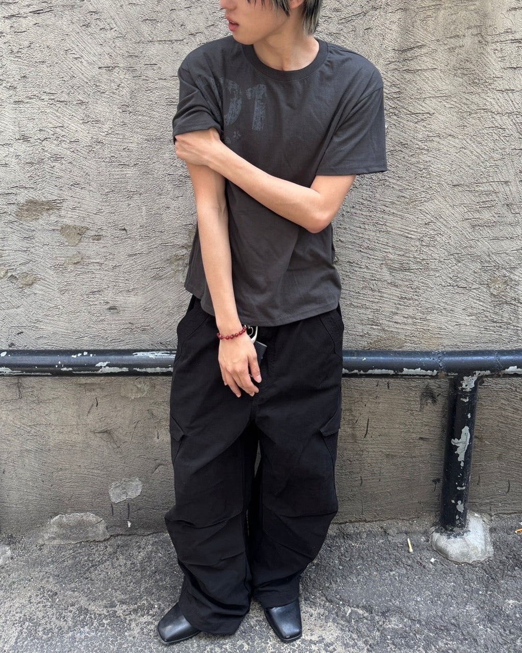 Snap-Pocket Cotton Cargo Pants