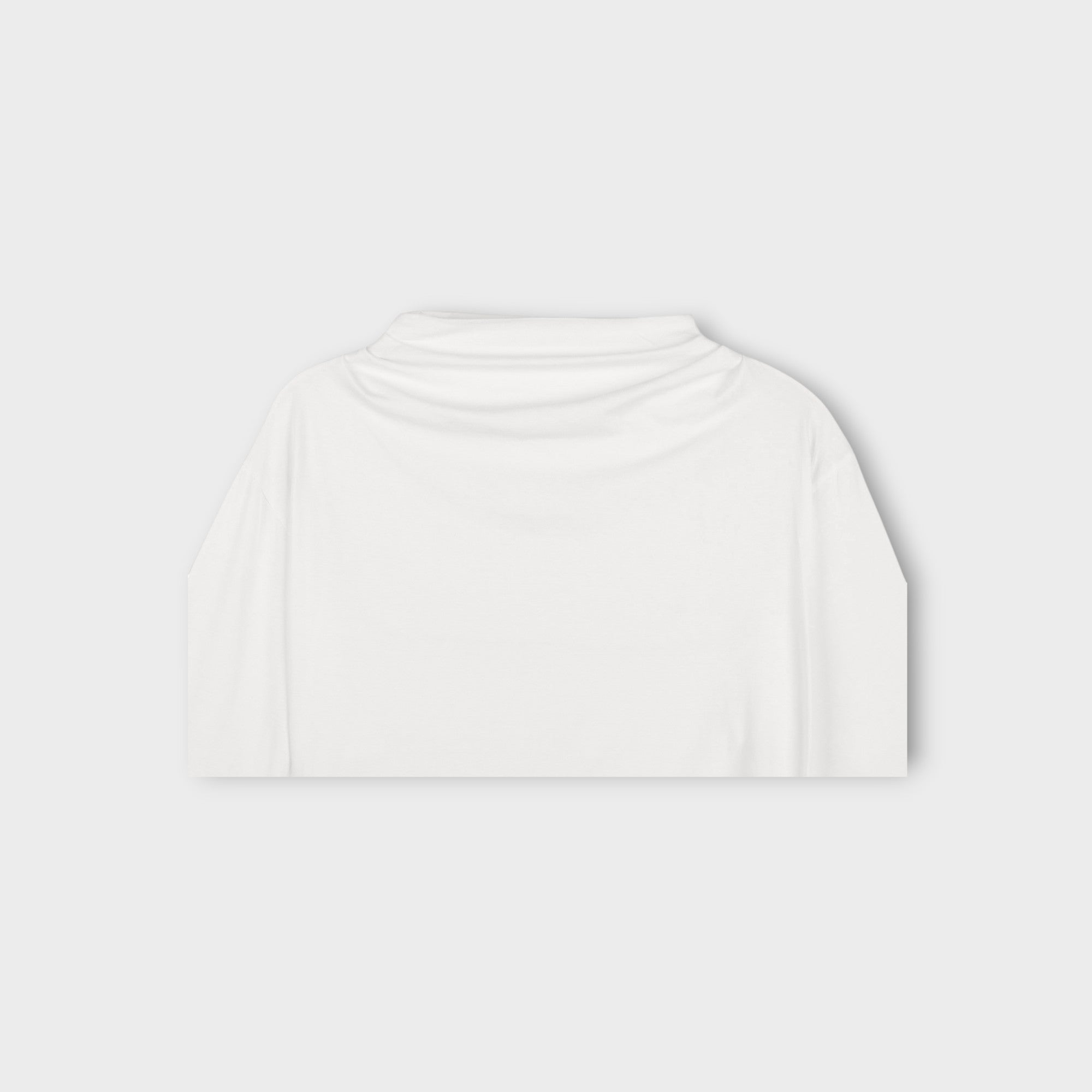 Soft Shirring Long Sleeve Top