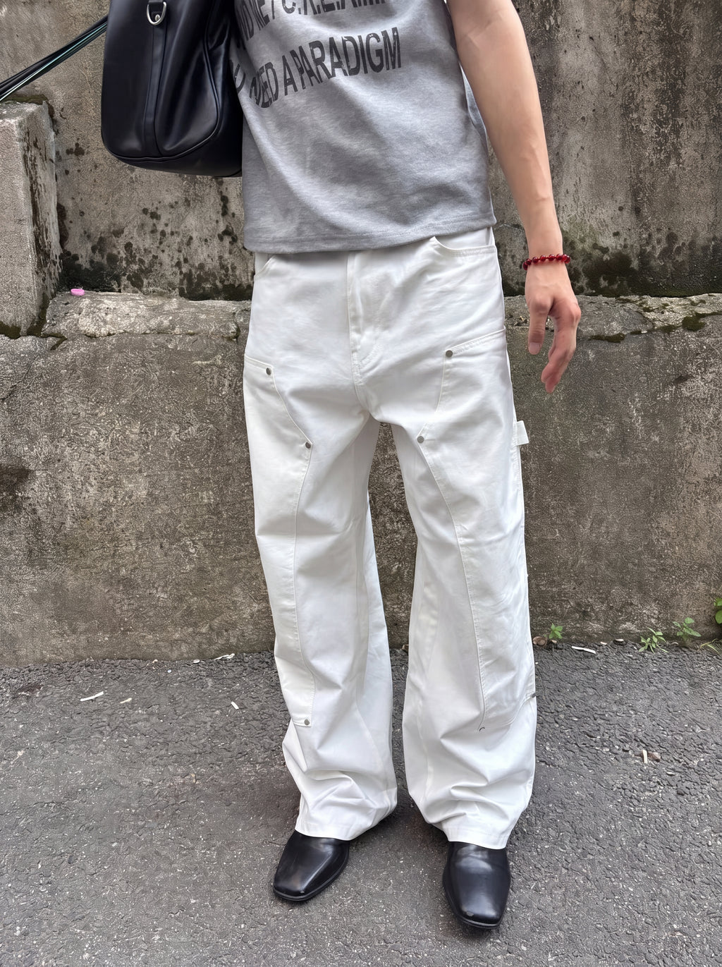 Double-Knee Cotton Work Pants