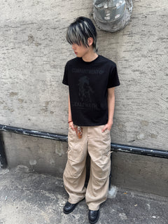 Panel-Dyed Cargo Pants
