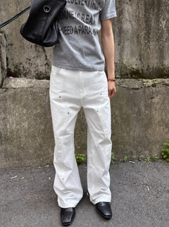 Double-Knee Cotton Work Pants