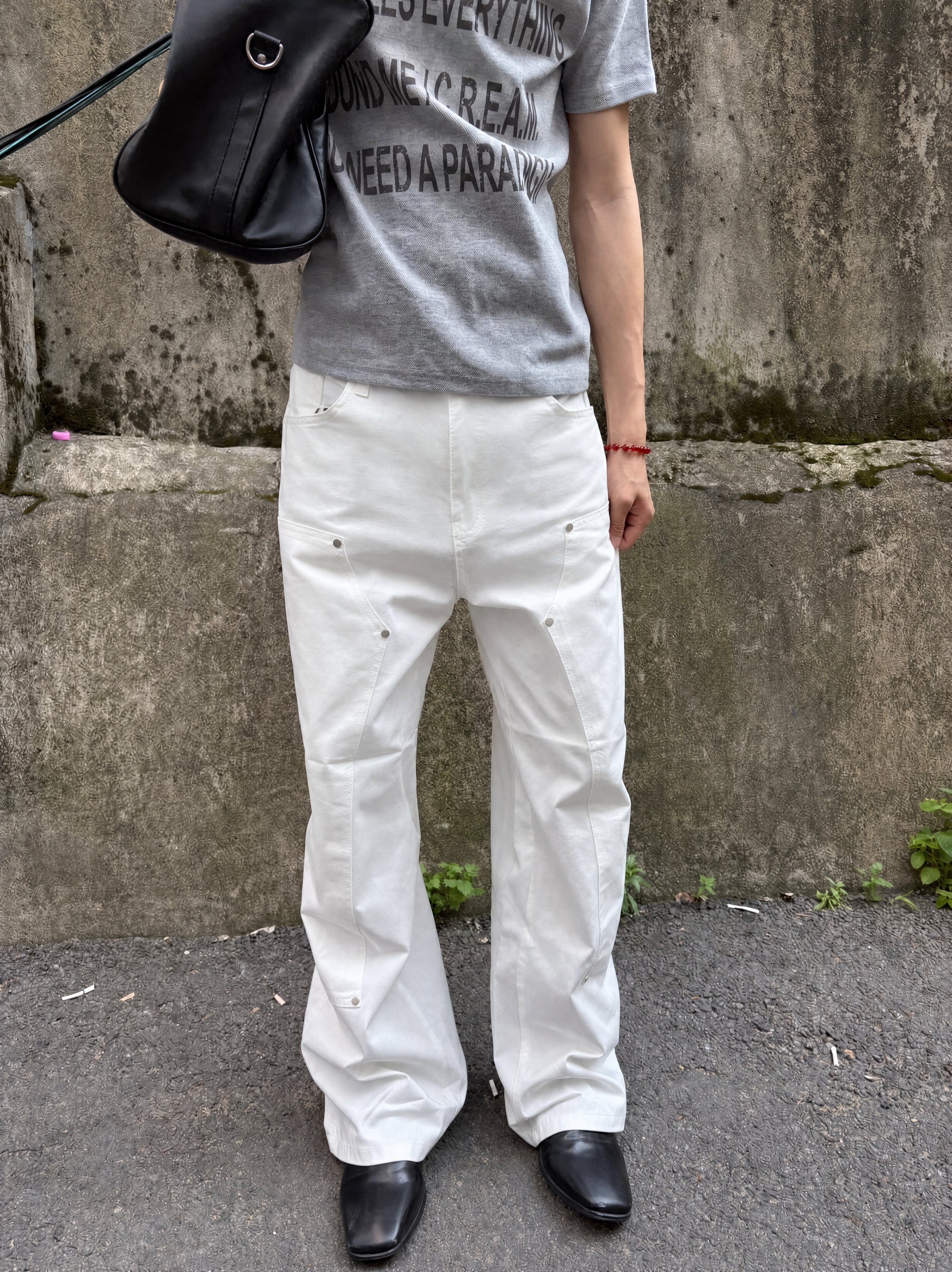 Double-Knee Cotton Work Pants