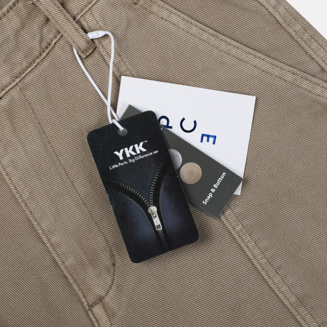 Panel-Dyed Cargo Pants