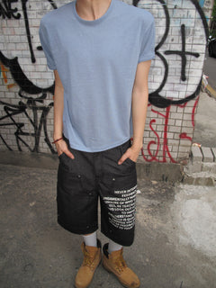 Layered-Cut Short Sleeve Tee