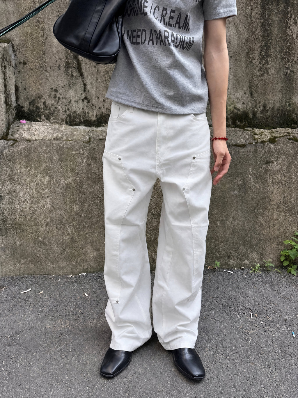 Double-Knee Cotton Work Pants