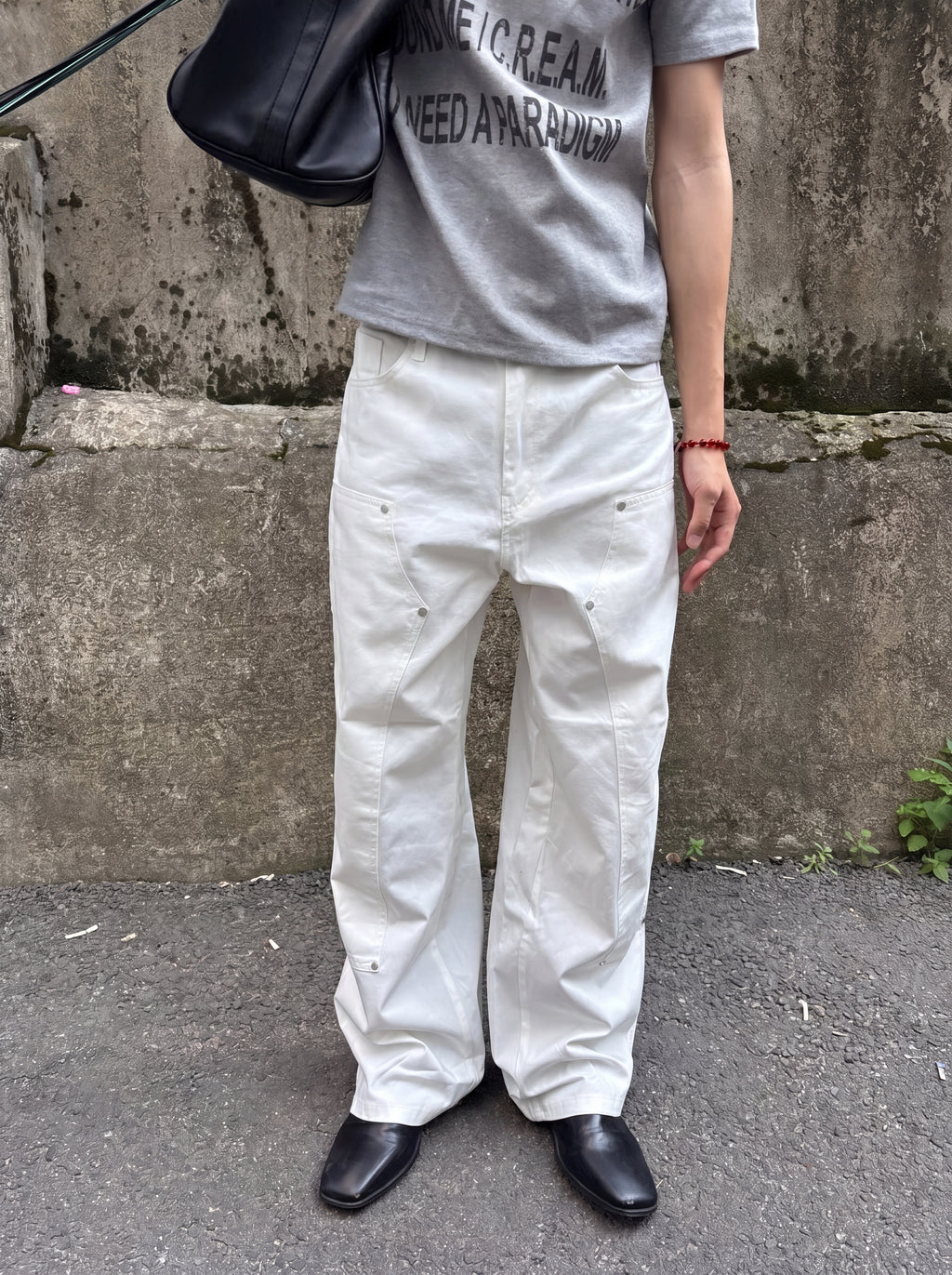 Double-Knee Cotton Work Pants
