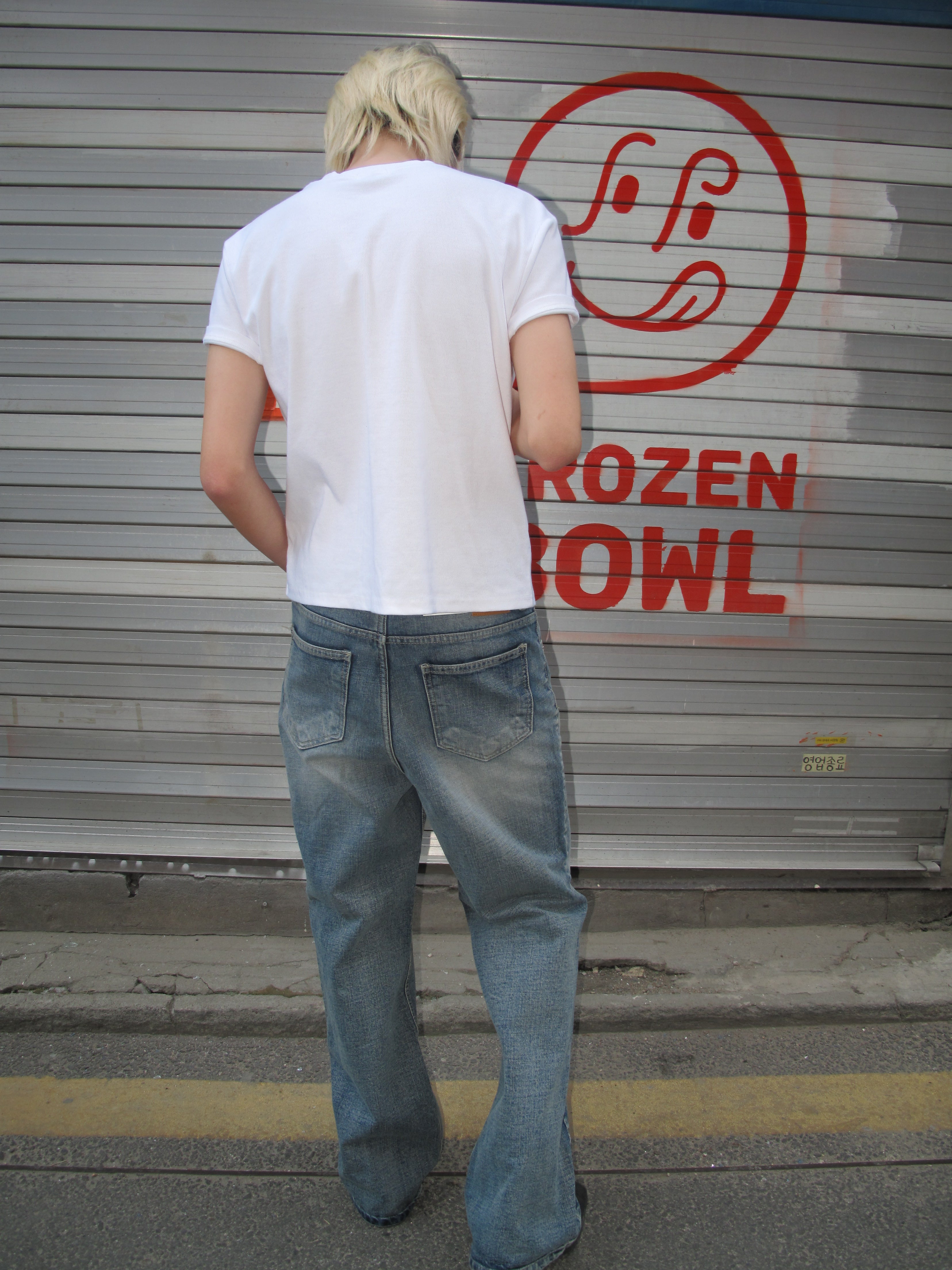 Ribbed Muscle-Fit Crew T-Shirt