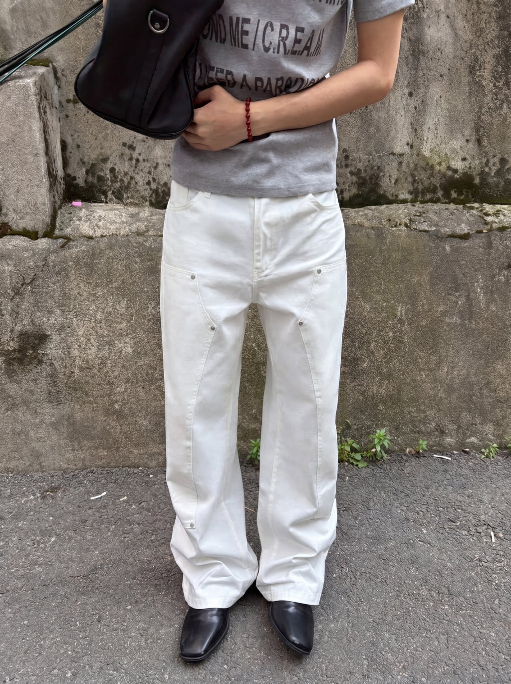 Double-Knee Cotton Work Pants
