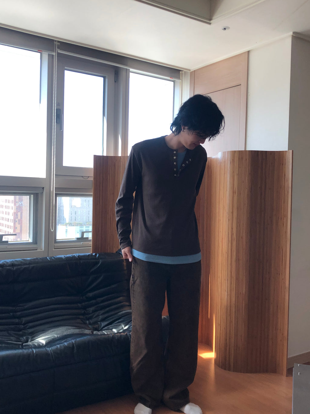 Essential Layering Ribbed Henley