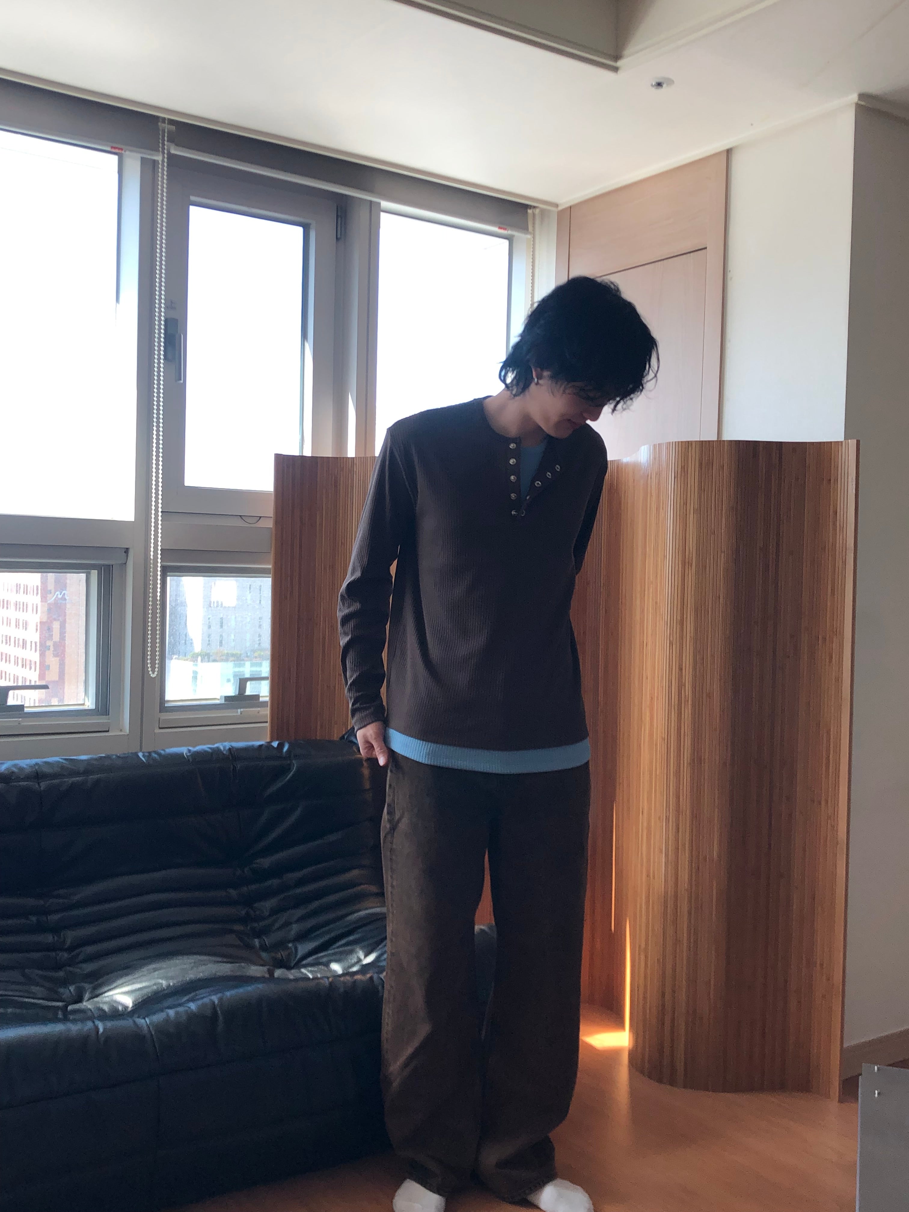 Essential Layering Ribbed Henley