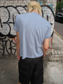 Layered-Cut Short Sleeve Tee