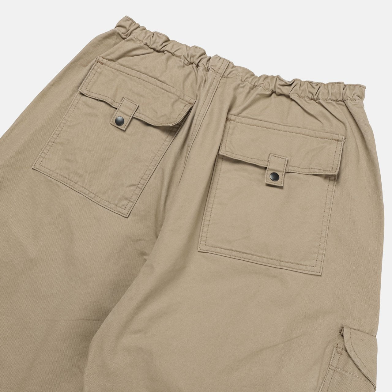 Snap-Pocket Cotton Cargo Pants
