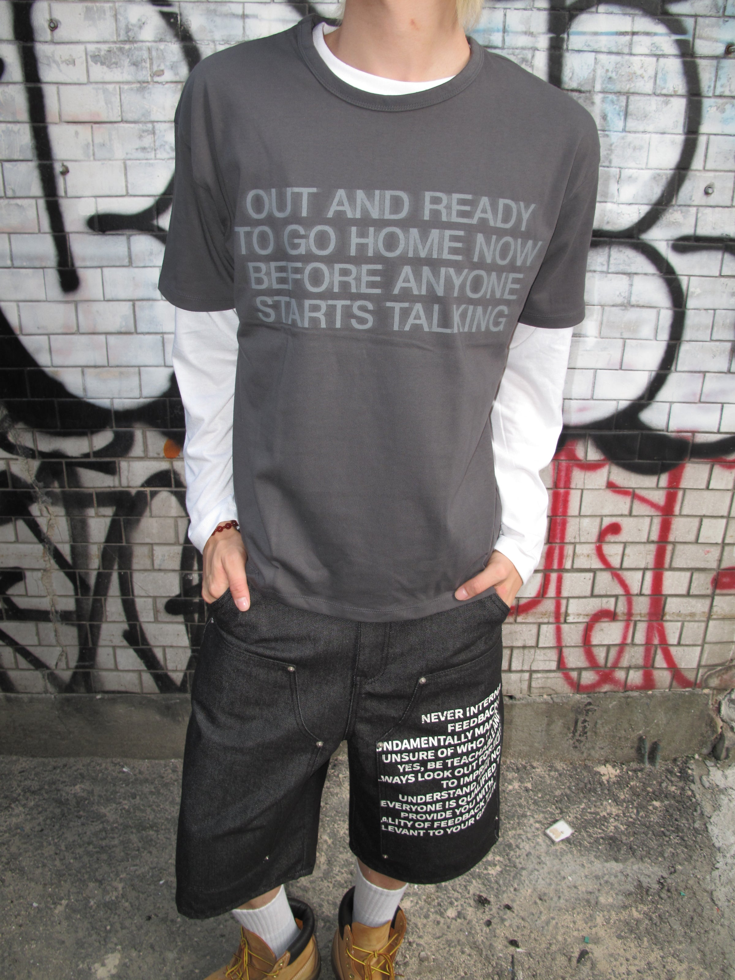 Out and Ready Graphic Cotton T-Shirt