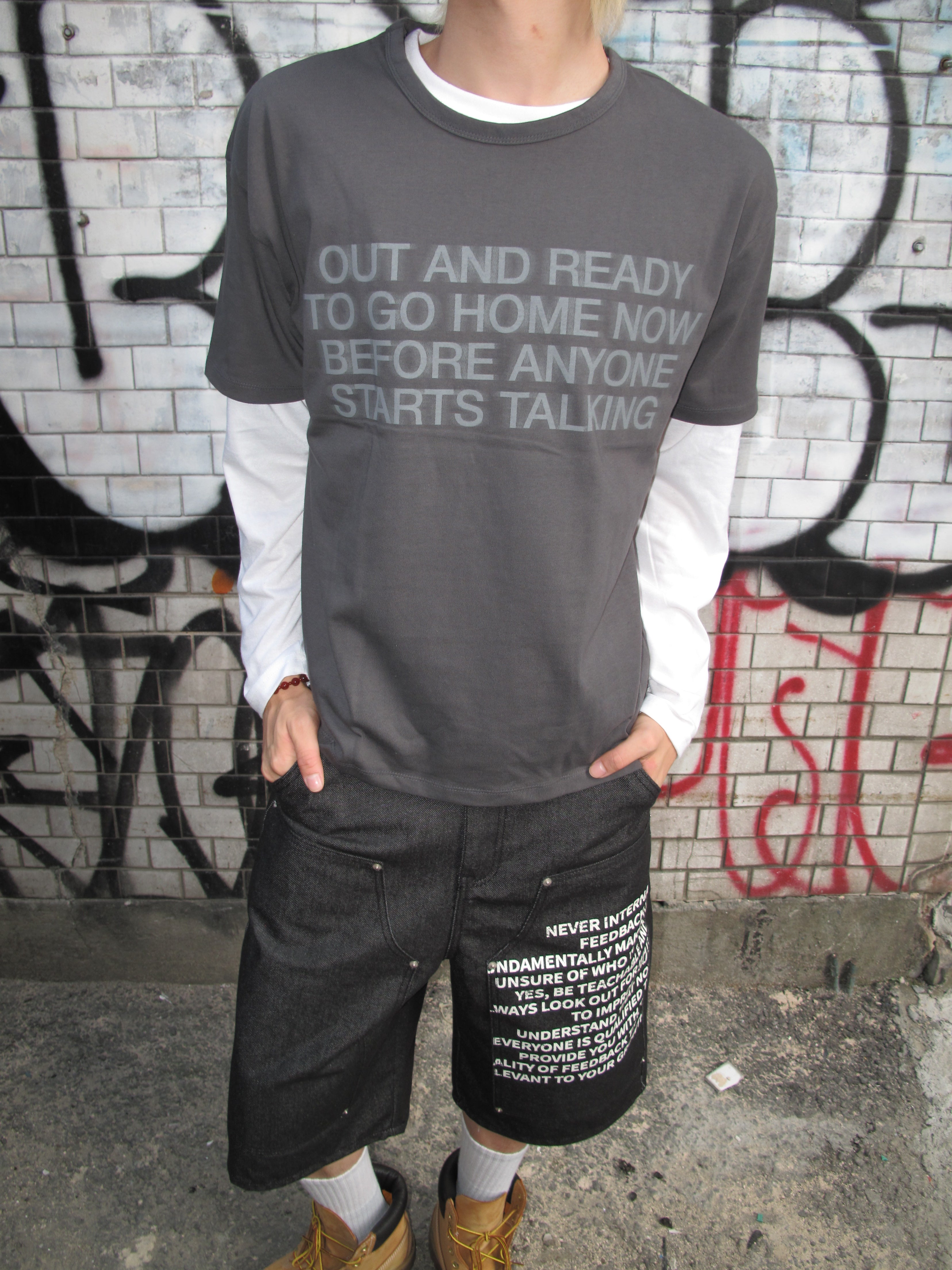 Out and Ready Graphic Cotton T-Shirt
