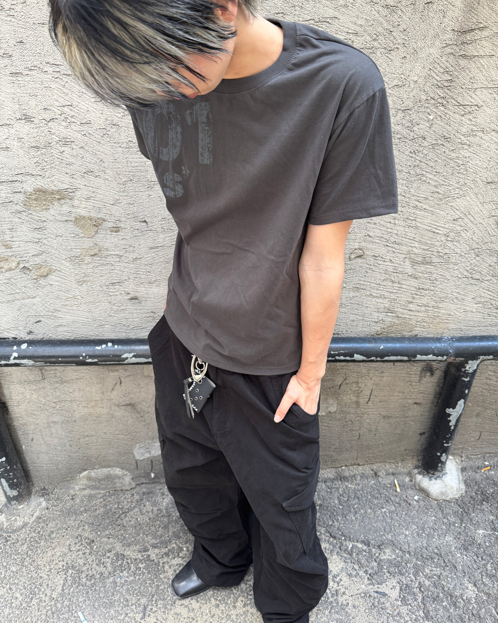 Snap-Pocket Cotton Cargo Pants