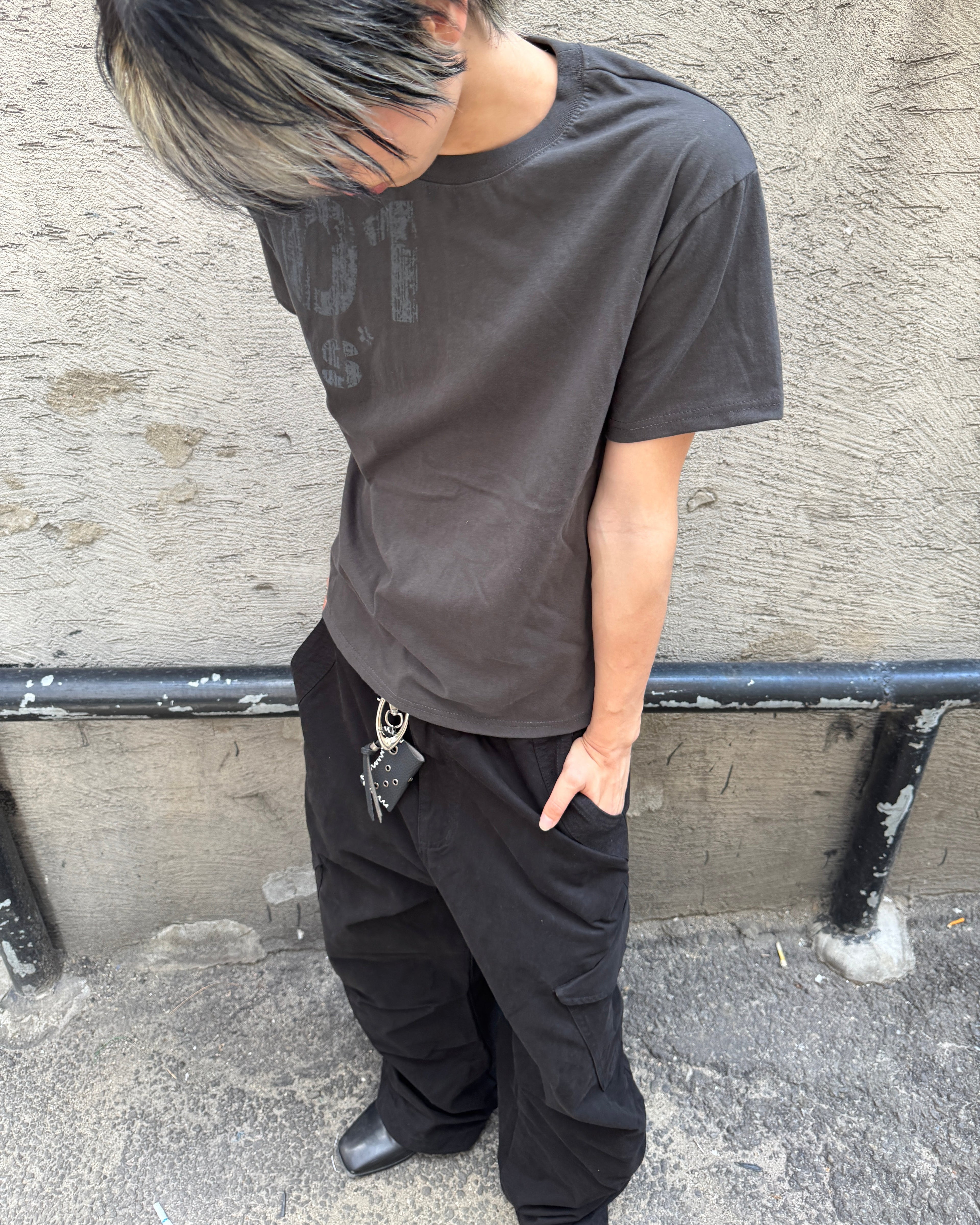 Snap-Pocket Cotton Cargo Pants