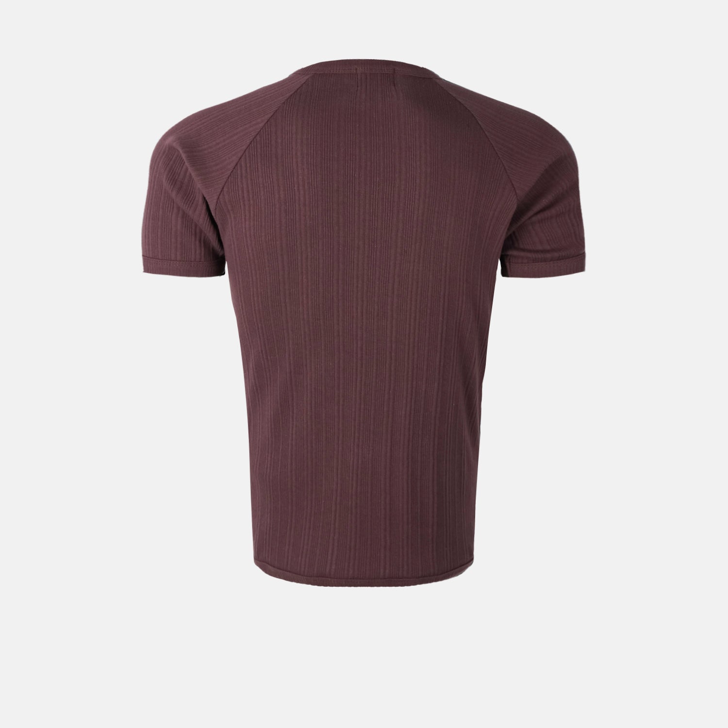 Side-Zip Ribbed Short Sleeve Knit Top