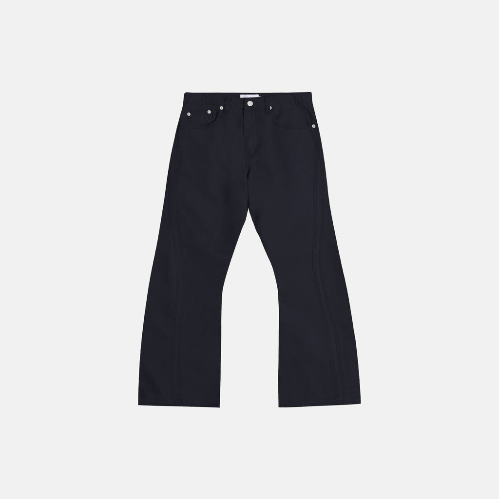 Washed Seam Flare Pants